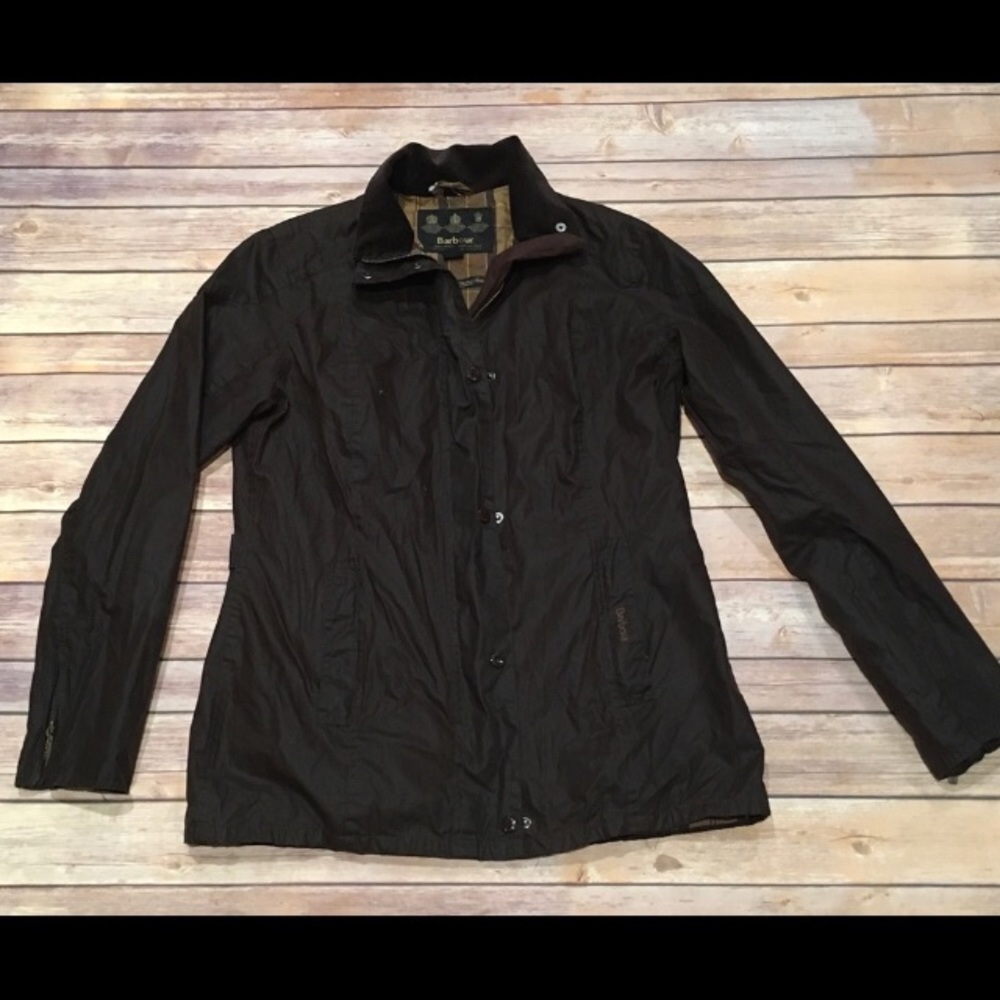 EUC Barbour Tartan Emily Jacket